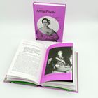 Cover: „Anna Plochl“. Geöffnetes Buch mit Text: „Das entscheidende Gespräch“. Abgebildet sind historische Portraits.