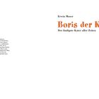 Titel: "Boris der Kater". Untertitel: "Der findigste Kater aller Zeiten". Autor: Erwin Moser. Links Biografie von Moser. Unten rechts ein Logo.