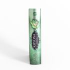 Buchrücken mit Text: "Khyona. Im Bann des Silberfalken. Katja Brandis." Grünen Hintergrund mit Falkenabbildung.