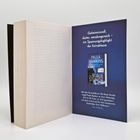 Werbung für "Die blaue Stunde" von Paula Hawkins. Geheimnisvoll, düster, wendungsreich. Zitate und Lob von Der Spiegel.