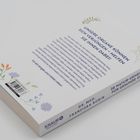 Buchrückseite mit Text: "UNSERE ORGANE KÖNNEN SICH VERJÜNGEN – HELFEN SIE IHNEN DABEI!!" Blumenillustrationen schmücken den Rand.