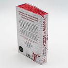 Buchrücken mit rotem Text "FORGED IN BLOOD" und Beschreibung über Vampire an der Montridge University.