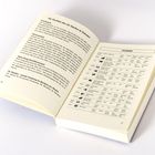 Links Text mit Überschrift über Tabellen, rechts Tabelle mit Symbolen und Begriffen, Seitenzahlen 20 und 21.