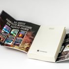 "Die große Phantastik-Werkausgabe von Andreas Gruber." Buchcover und sechs Buchabbildungen. Links: Titel "Andreas Gruber".
