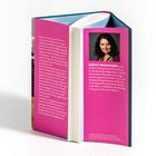 Buchrückseite mit rotem Hintergrund. Links: Inhaltszusammenfassung. Rechts: Foto von Birgit Bachmann und kurze Biografie.