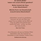 Fragen zum Umgang mit Bildern und Hässlichkeit, Zitate von "New York Times" und "Süddeutsche Zeitung".