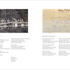 Seite 74: Berta (Berti) Katz. Menschen am Waldrand. Gedicht über ein Kind. Seite 75: Berta (Berti) Katz. Gruß an Bruder.