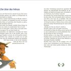 "Der Stier des Minos" über König Minos, der Poseidons Stier opfert. Illustration eines wütenden Bullen mit Axt.