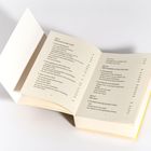 Seiten eines Buchs mit Inhaltsverzeichnis, Teil II "Ohne Zeit ist alles nichts" und Teil III "Ohne Qualität ist Zeit nicht alles".