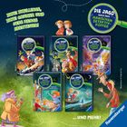 "ZWEI ZWILLINGE, ZWEI GAUNER UND JEDE MENGE ABENTEUER!" Buchtitel "DIE JAGD NACH DEM MAGISCHEN DETEKTIVKOFFER."