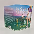 Scottie Sinclair ist eine Betrügerin. "Clean Point" von Meg Jones. Illustration: Tennisplatz mit zwei Spielern.