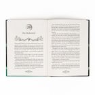 Texte: "26 Das Heilmittel". Darunter dekorative Ornamente. Text über eine Geschichte auf zwei Buchseiten verteilt.