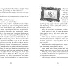 Seitenzahlen: 22 und 23. Eine Illustration zeigt ein Schweinchen mit Flügeln und Schraube im Kopf, gerahmt im Bild.