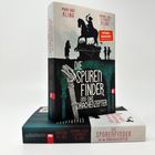"Die Spurenfinder und das Drachenzepter", Marc-Uwe Kling, Johanna, Luise, Elisabeth Kling. Buchcover mit Statue auf Sockel.