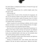 Kapitel 1. Eine Adler-Illustration. Text erzählt von Schock, einer Arena und einer bedrohlichen Stimme. Seite 10.