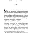 Oberhalb steht die Zahl 1 und das Wort "COR". Darunter beginnt ein Text auf Seite 7 mit dem Wort "Angst".