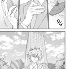 "Swish", "Tack", "Zupp", "Klick". Illustration: Mann in Anzug macht ein Selfie vor einem Hochhaus, zeigt Peace-Zeichen.