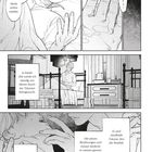 Comic-Stil, person auf einem Bett, Hand ausgestreckt, denkt nach. Text überträgt emotionale und träumerische Gedanken.