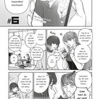 Ein Manga mit Gesprächen über Videos. Personen diskutieren einen YouTuber, tanzen und sprechen über Haarfärbung.