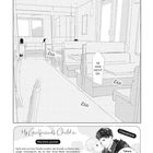 Text: "RAUN", "SIE WAR NICHT DA." Unten Story-Zusammenfassung und Charakterinfo zu Takara und Sachi. Jap. Illustration.