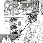 * Kendo-Schule Shido. Hikaru ist in letzter Zeit so niedergeschlagen! Mangastil, Schüler in traditioneller Kleidung.