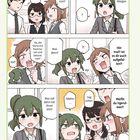 Kapitel 196. Zwei Personen sprechen über eine Sache mit Kazama-san und Sakurai-san. Eine dritte ist verwirrt. Zeichnung.