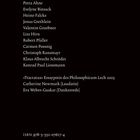 Text fragt nach dem Abenteuer des Lebens ohne Kontrolle. Es folgen Namen und Hinweis auf „Tractatus“ Preis 2025. ISBN.