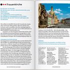 **Frauenkirche**

**Warum?** 
Das Wunder von Dresden

**Was?** 
Der Kirchenraum mit dem rekonstruierten Altar und die Unterkirche

**Wie lange?** 
1 bis 1,5 Stunden

**Was noch?** 
Der Aufstieg zur Kuppelplattform ist ein Erlebnis

Rechte Seite: Bild der Frauenkirche Dresden und Neumarkt.