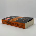 Auf dem Cover steht "UNGELOEST", "ARNO STROBEL", "DIE ERSTE ZEUGIN". Es zeigt einen Thriller mit orange-schwarzem Design.
