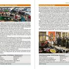 Seite 102: "Museum Pantheon – Museum für Oldtimer", zeigt klassische Autos in einer Ausstellung.  
Seite 103: "Zweirad-Museum Oeschgen", präsentiert historische Motorräder und Mofas.