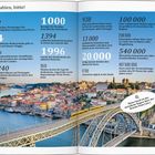 Zahlen, bitte! 1000 Rezepte für Bacalhau. 1996 UNESCO-Welterbe. 45 Meter Brücke Dom Luís I. Stadtpanorama von Porto.