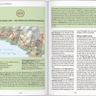 Links: "Sentiero degli Dei – Wo einst die Götter wandelten". Rechts: Texte über Sehenswürdigkeiten und Museen der Amalfi-Küste.