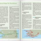 Vorschläge für Rundreisen: Irland-Highlights, Irlands Südwesten, Irlands Norden (jeweils 1 Woche). Enthält Reisekarten.