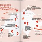 „Hotspots unnützen Reisewissens“ zeigt eine Karte mit Orten und kuriosen Fakten in der Schweiz.