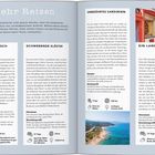 "Campen auf Gälisch", "Schwebende Klöster", "Unberührtes Sardinien", "Ein Land wie gemalt". Reiseziele und Infos.