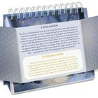 "Loslassen" und "Affirmation" stehen im Text. Der Text beschreibt spirituelle Rituale und eine Affirmation während der Rauhnächte.