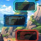 Fragen zu Pokémon, umgeben von Felsen und Himmel: 
1. Rattfratz Entwicklung?
2. Feuer/Stahl-Pokémon?
3. Niedrigstes Entwicklungslevel?