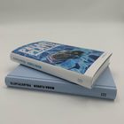 Zwei Bücher übereinander, Titel: "Plastikpalast", Autorin: Mara Floren. Oben ist ein buntes Cover mit Poolmotiv.