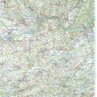 Eine detaillierte Landkarte mit Beschriftungen, darunter "Amstetten" und "Waidhofen". Links oben ein Logo "freytag & berndt".