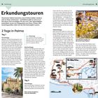 Seite 14: Erkundungstouren in Palma, 2 Tage. Tag 1 bietet Vormittags zur Kathedrale und Palau-Führung an, Nachmittags Spaziergänge.