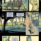 Comic mit sechs Panels: Ein Mann liest mit Hund Zeitung, geht spazieren, Handy klingelt mit "MOM" im Display.