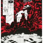 Texte: "VERGELTUNG!", "UND WIR ...", "VENOM BEKOMMEN UNSERE ...". 

Eine dynamische Illustration von Venom über einer Stadt, mit dramatischem Rot-Schwarz-Kontrast.