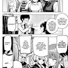 Texte: "ZUTRITT VERBOTEN", "OOOOH!!!", "INTERESSANT ...", "JAPANISCH.", "IKO IST EIN WANDELNDES LEXIKON". 

Szene aus einem Manga, Jugendliche reden.