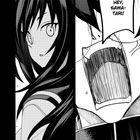 Kapitel 33: Unsere Gegenwart und Vergangenheit. Eine Frau schaut überrascht, daneben ruft jemand: "Hey, Sawatari!". Manga-Stil.