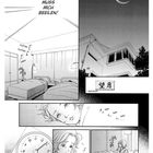 "Ich muss mich beeilen!" Eine Frau wacht erschrocken auf, sieht auf einen Wecker und sitzt im Bett. Draußen ist eine Mondsichel sichtbar.