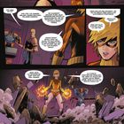 Comic mit vier Personen. Es gibt Dialoge über Gefängnis, Machtpläne und Rekrutierung. Dynamische Posen und lebhafte Farben.