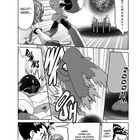 Comic mit Action-Szenen: "Nachtnebel", "Phantomkraft!", "RUMMS", "ZOOM", "Aber Karmi hat noch..." Zwei Figuren kämpfen energisch.