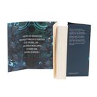 Links Text: „Na los. Ich vertraue dir, mich nicht wirklich zu verletzen. Es ist ein Spiel, und ... Ich will es spielen.“ Rechts Infos.