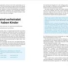 **Texte und Überschriften:**  
"Sie sind verheiratet und haben Kinder"  
"Verheiratete können ein gemeinschaftliches Ehegattentestament errichten."  
Untertexte beschreiben die Erbverteilung bei Ehepaaren mit Kindern.  
  
**Logos:**  
Stiftung Warentest