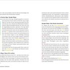 Texte erläutern die Nutzung der Google Karten-App, deren Funktionen und Schritte zur Routenberechnung. Links Kartensymbol.